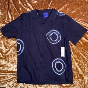NEW WITH TAGS - UO Without Walls Tie Dye Button Down Tee